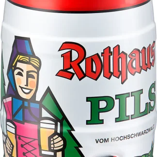 Rothaus Bier Pils 5 l Party-Fass mit Zapfhahn