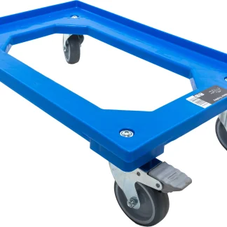 Surplus Systems Rollwagen für Eurobox 60 x 40 cm mit Feststellbremse