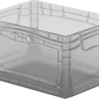 Surplus Systems Eurobox Door 40 x 30 x 22 cm, 20 L, transparent