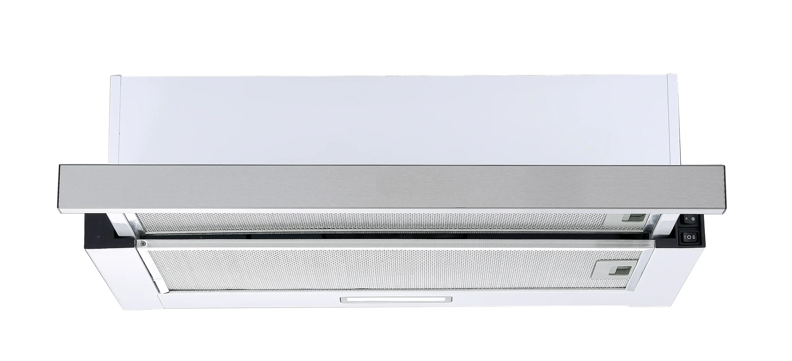 respekta Flachschirmhaube mit Edelstahlblende 60 cm Typ / Modell: CH 4138 IX C 60 cm