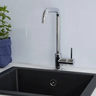 respekta Mineralite Einbauspüle 1 Becken Ohio 50 x 44 cm 50 x 44 cm