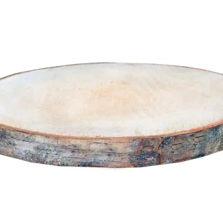 Birkenholzscheiben rund 100% Natur 30-40 cm ø