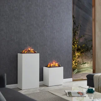Richen Elektrokamin weiß Ikaros hoch 91 x 47 cm