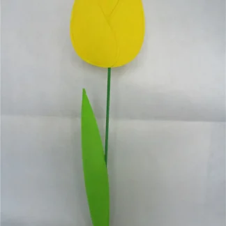 TrendLine Filz Deko-Blume 19 x 8 x 88 cm