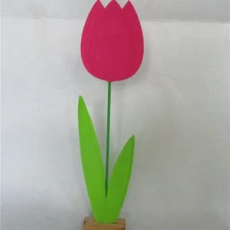 TrendLine Filz Deko-Blume 10,5 x 6 x 48 cm