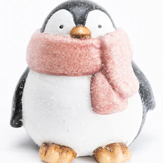 TrendLine Dekofigur Pinguin aus Keramik 12 x 10,5 x 12,5 cm