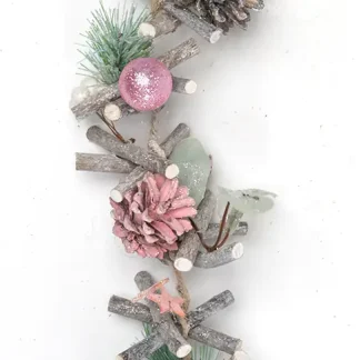 TrendLine Deko Girlande Natur 100 cm