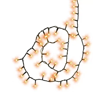 TrendLine LED Lichterkette Premium Plus 500 LED warmweiß mit Fernbedienung