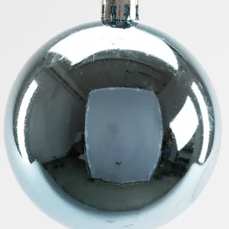 TrendLine Weihnachtskugeln bruchfest Ø 8 cm dämmerungsblau 6 Stück