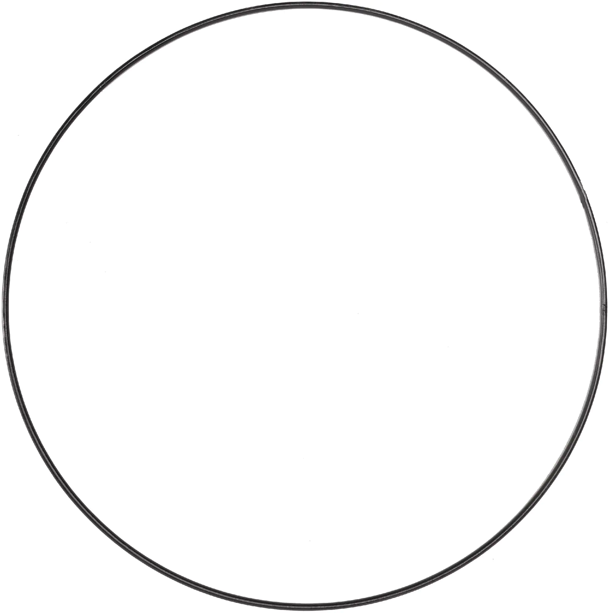 TrendLine Floristenring Metall Ø 30 cm schwarz