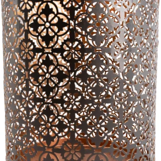 TrendLine Windlicht Ø 18 x 27 cm schwarz-gold
