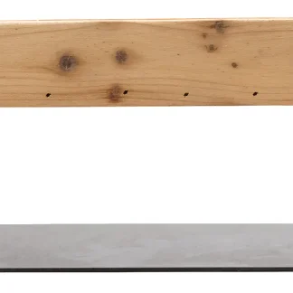 TrendLine Deko Tablett braun schwarz 45x16x12 cm