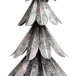 TrendLine Deko Metall Tannenbaum Ø 16 x 35 cm