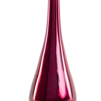 TrendLine Christbaumspitze aus Glas 26 cm magnolienrosa glanz