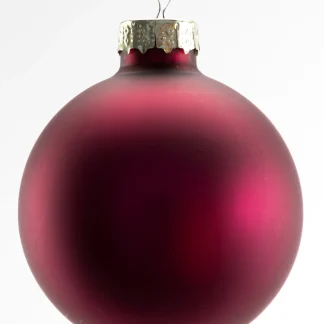 TrendLine Weihnachtskugeln aus Glas Ø 6 cm magnolienrosa 20 Stück