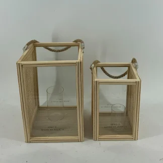 TrendLine Deko Laterne 20,8 x 20,8 x 30 cm