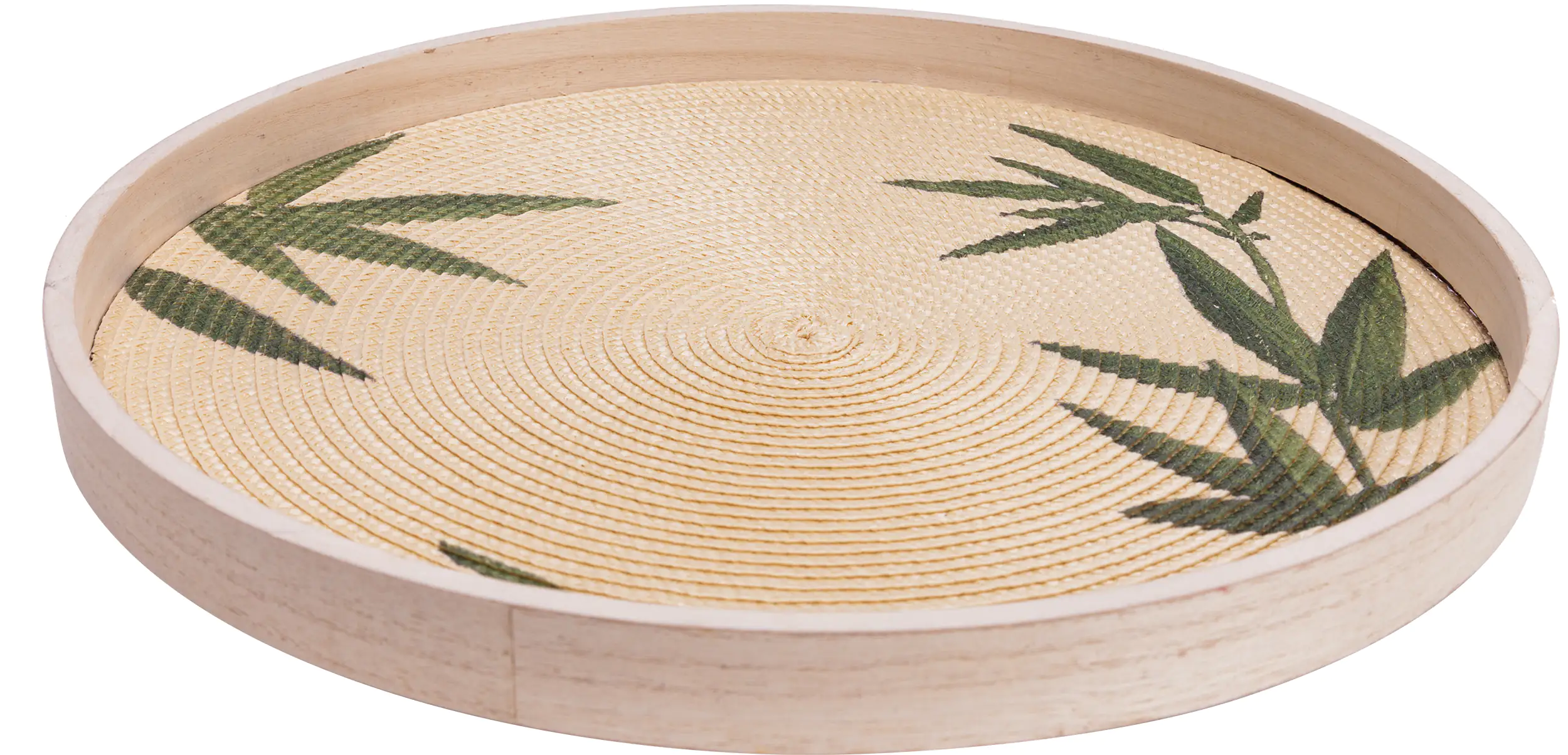 TrendLine Holz Tablett Ø 38 x 2,8 cm