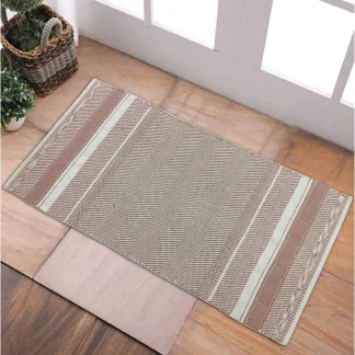 TrendLine Flachwebteppich Bali rose-creme, 80 x 150 cm