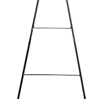 TrendLine Weihnachtsaufsteller Metall Tannenbaum 160 x 60 cm schwarz
