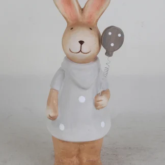 TrendLine Deko Hase 9 x 9 x 25,5 cm