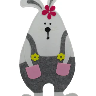 TrendLine Deko Hase Filz 41 x 8 x 83 cm