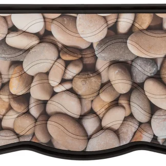 TrendLine Schuhabtropfschale Steine 75 x 38 x 2,5 cm