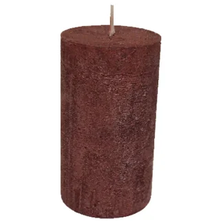House of Rustic Kerze 9 cm burgunder
