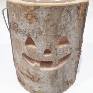 House of Rustic Holzlaterne Halloween Ø 16 x 18 cm