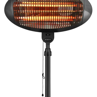 Emerio Terrassenheizstrahler 2000 Watt, Höhe 1,80 - 2,10 m