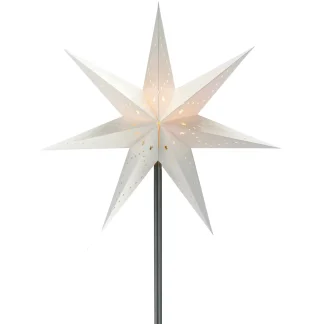 Markslöjd SATURNUS Standstern weiß, H 52 x T 10 cm x B 35 cm