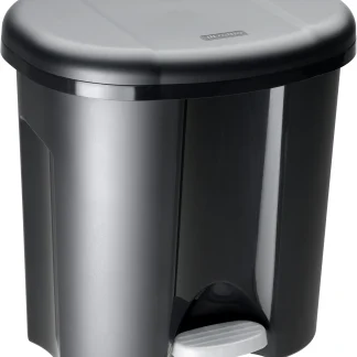 Rotho Abfalleimer Duo schwarz 2 x 10 L