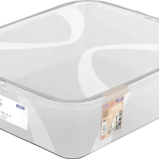 Rotho Aufbewahrungsbox Lona inkl. Deckel 12 L transparent