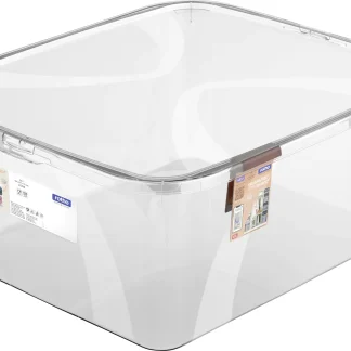 Rotho Aufbewahrungsbox Lona inkl. Deckel 19 L transparent
