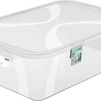Rotho Aufbewahrungsbox Lona inkl. Deckel 29 L transparent