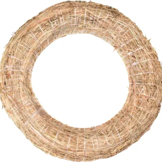 Glorex Strohkranz natur, Ø 25 cm