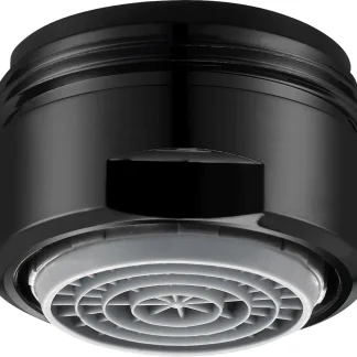NEOPERL® CASCADE® SLC® AC Strahlregler, schwarz matt, M24X1, A = ~ 13.5 - 15 L/MIN. M24X1