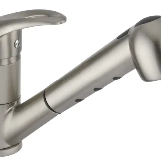 Emmevi Küchenarmatur Alexa Niederdruck, edelstahl