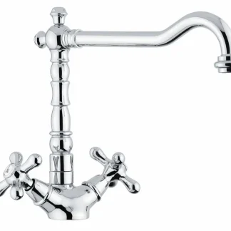 Emmevi Küchenarmatur Deco Niederdruck, chrom