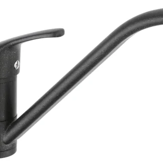 Emmevi Küchenarmatur Ambra Niederdruck, granit schwarz