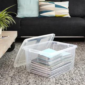 Sunware Aufbewahrungsbox Nesta inkl. Deckel 32 L, transparent