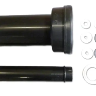 Wisa Wand-WC-Anschluß-Set Ø 90mm Ablaufstutzen, Spülrohr Ø 45 mm