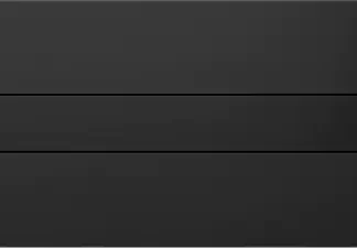 Wisa Betätigungsplatte ION DF Glas schwarz