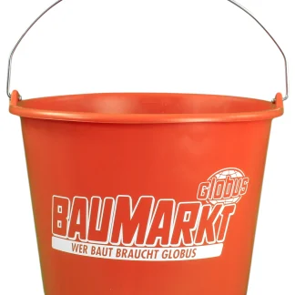 Globus Eimer 12 l Kunststoff orange "Globus Baumarkt"