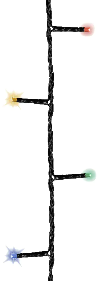 Kaemingk LED Lichterkette twinkle 180 LED bunt