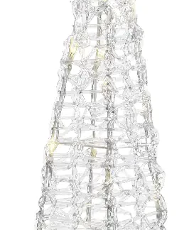 Kaemingk LED Acrylpyramide 50 LED warmweiß