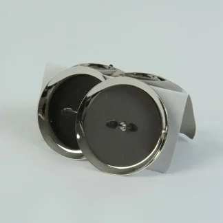 Kaemingk Metall-Adventskerzenhalter Ø 10 cm silber - 4 Stück