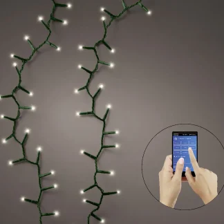 Kaemingk Lichterkette App gesteuert Compact 500 Lichter warmweiß