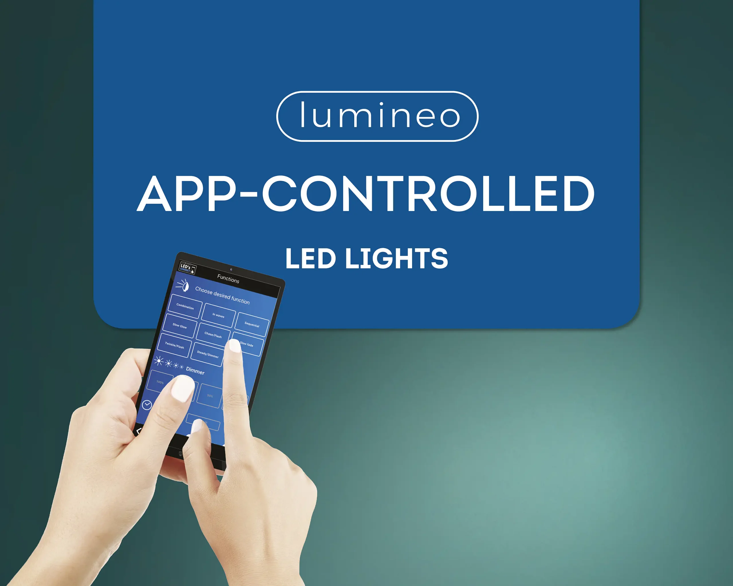Kaemingk Lichterkette App gesteuert Compact 750 Lichter warmweiß