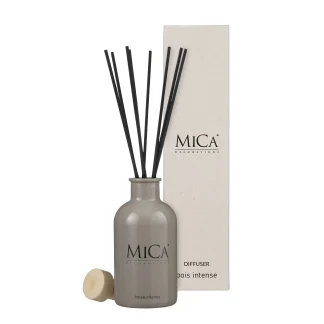 Mica Duftstäbchen im Glas Bois Intense 14,5 x 6,5 cm