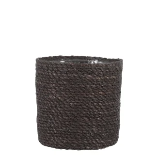 Mica Aufbewahrungskorb Atlantic grau 18 x 18 cm